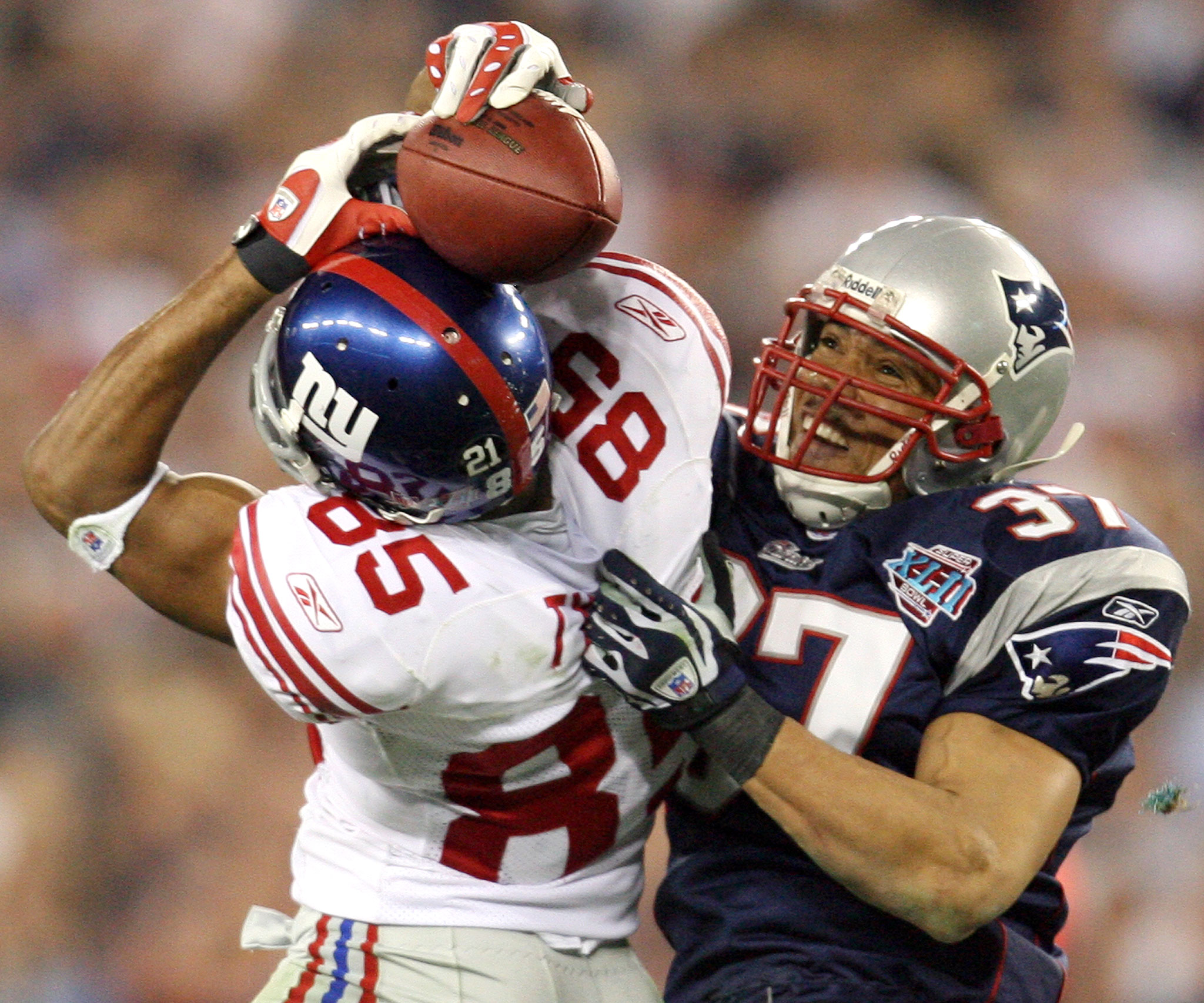 The Helmet Catch Best Super Bowl Moments Espn