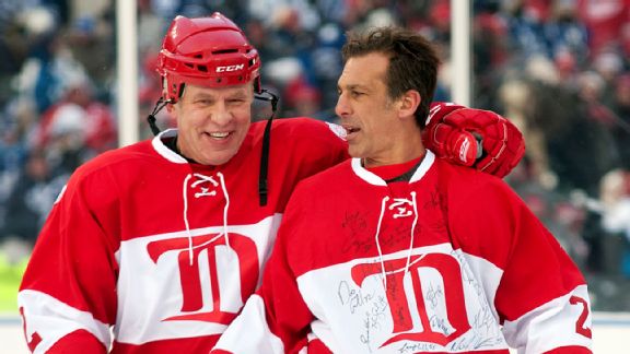 Slava Fetisov, Chris Chelios