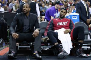 Dwyane Wade, LeBron James