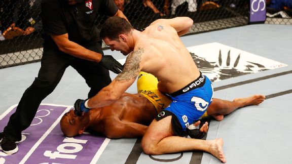 Chris Weidman, Anderson Silva