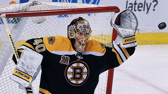 Bruins goalie Tuukka Rask