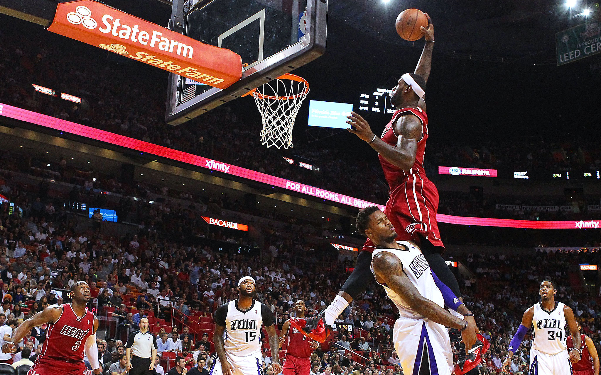 LeBron James December s Best Dunks ESPN