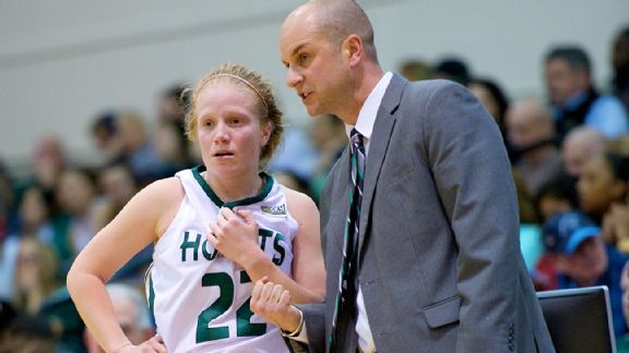 Alle Moreno and Coach Bunky Harkleroad