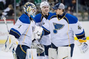 Brian Elliott, Jaroslav Halak, Kevin Shattenkirk
