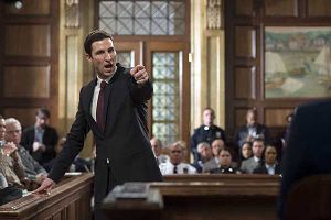 Courtroom scene from