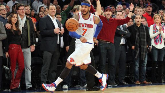 Carmelo Anthony, New York Knicks