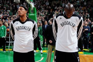 Kevin Garnett and Paul Pierce