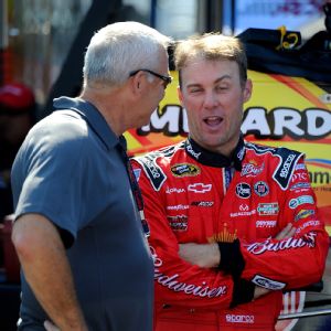 Kevin Harvick and Dale Jarrett