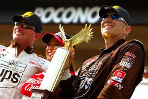 Dale Jarrett and Todd Parrott