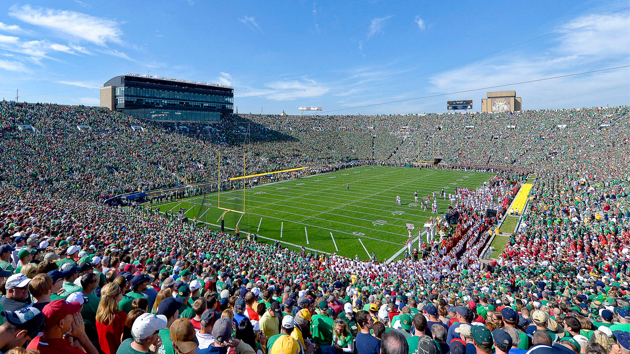 Notre Dame Stadium to install artificial turf prior to 2014 season