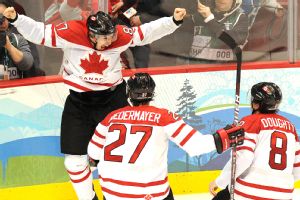 Scott Niedermayer and Sidney Crosby