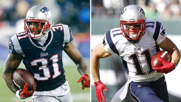 Aqib Talib and Julian Edelman