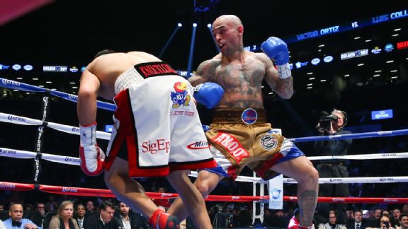 Victor Ortiz and Luis Collazo
