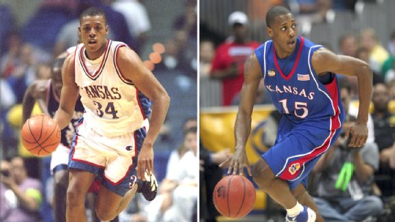 Paul Pierce and Mario Chalmers