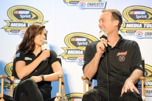 Kevin Harvick and Danica Patrick