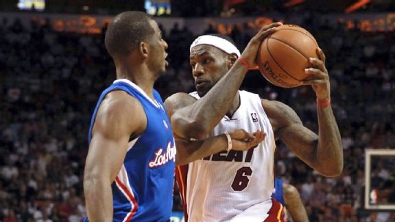 Chris Paul, LeBron James