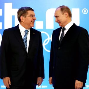 Thomas Bach, Vladimir Putin