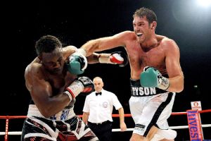Tyson Fury and Dereck Chisora