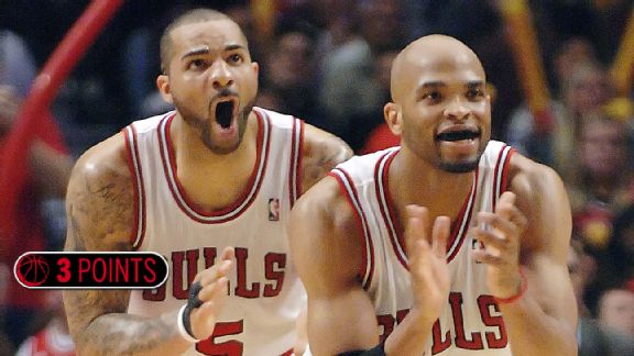 Carlos Boozer and Taj Gibson