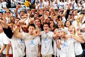 Tar Heel fans