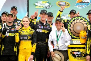 Jack Roush and Carl Edwards