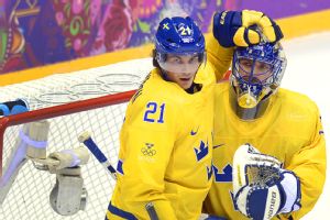 Loui Eriksson and Henrik Lundqvist