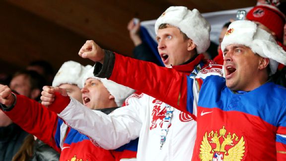 Russia fans