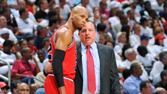 Taj Gibson;Tom Thibodeau