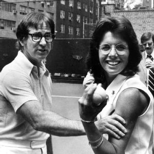 Bobby Riggs and Billie Jean King