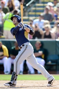 Braun homers in 1st at-bat back from ban