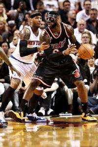 LeBron James, Carmelo Anthony