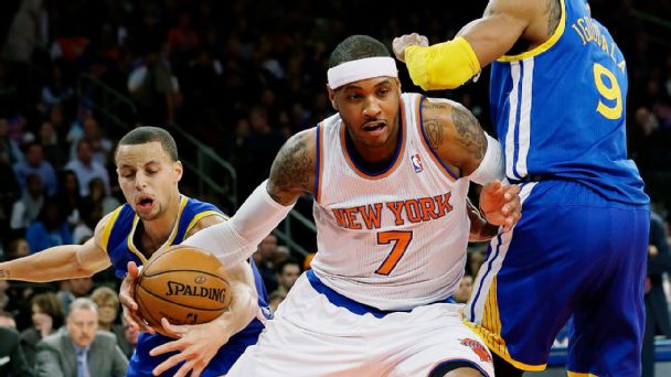Stephen Curry, Carmelo Anthony