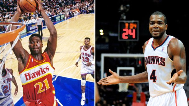 Dominique Wilkins and Paul Millsap