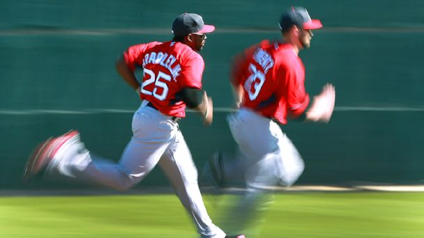 Jackie Bradley, Jr. and Bryce Brentz