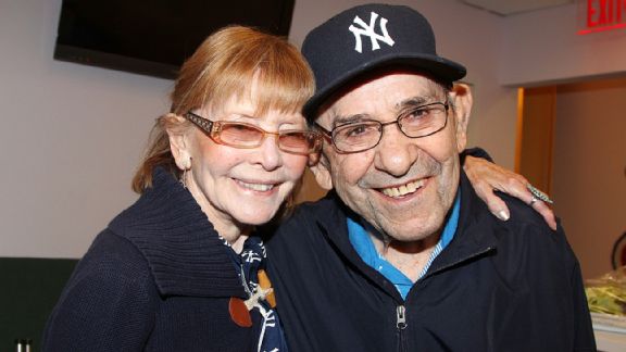 Carmen Berra and Yogi Berra
