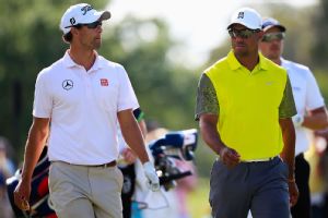Adam Scott, Tiger Woods