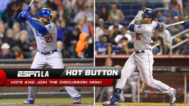 Matt Kemp and Andre Ethier