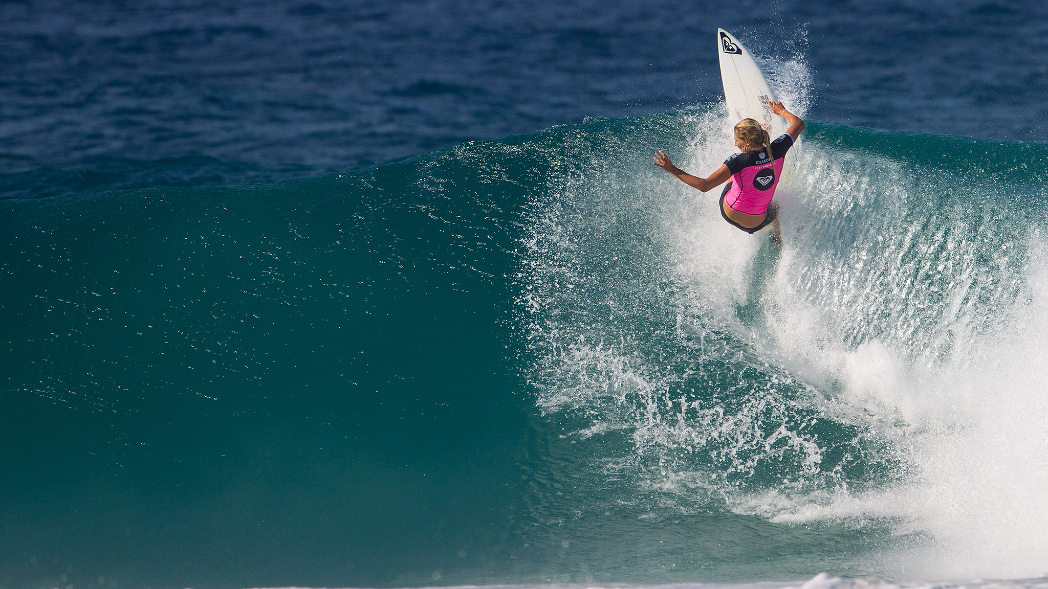 Stephanie Gilmore Wins 2014 Roxy Pro Australia 