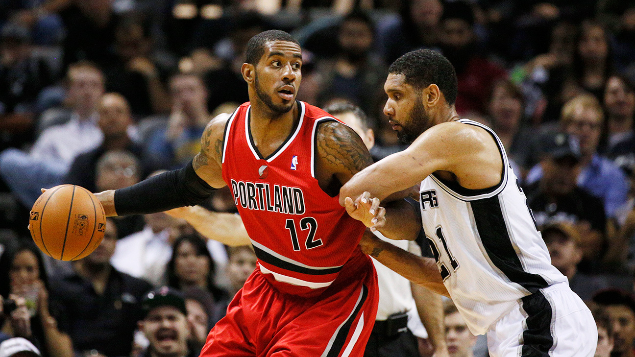 NBA Pick 'Em Spurs vs. Trail Blazers SportsNation ESPN
