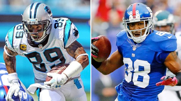 Steve Smith and Hakeem Nicks