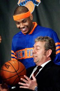 James Dolan, Carmelo Anthony
