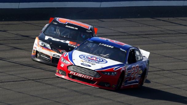 Denny Hamlin, Joey Logano