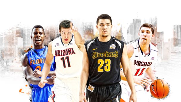 Florida, Arizona, Wichita State and Virginia