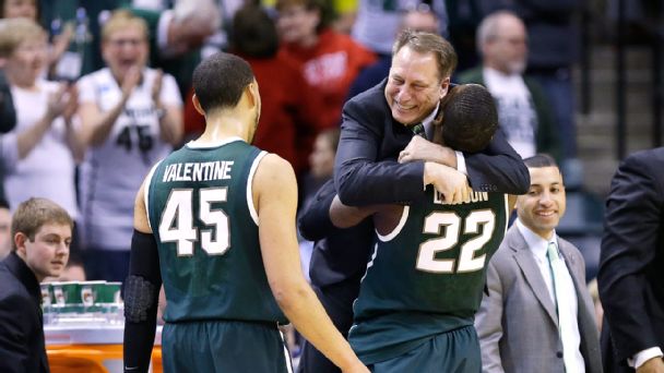 Branden Dawson, Tom Izzo