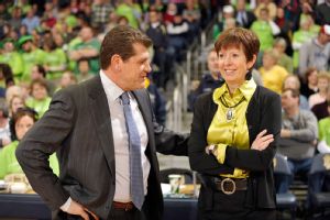 Geno Auriemma, Muffet McGraw