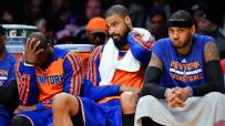 Phil takes in Knicks' rout from Staples suite