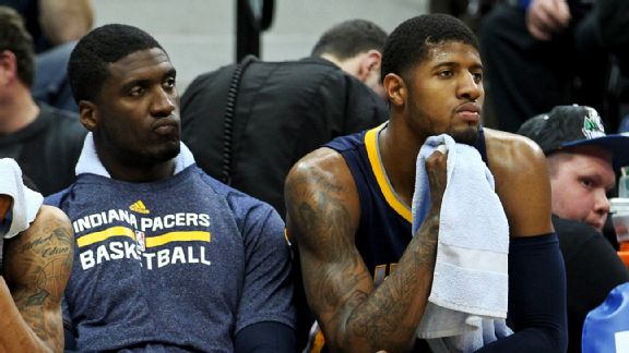 Roy Hibbert, Paul George