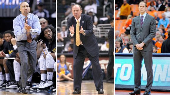 Shaka Smart, Ben Howland and Mike Hopkins
