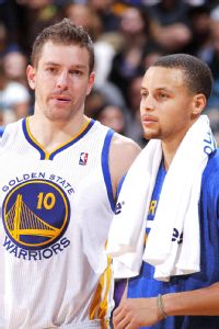 David Lee and Stephen Curry