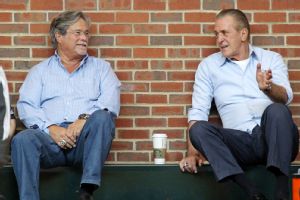 Micky Arison and Pat Riley